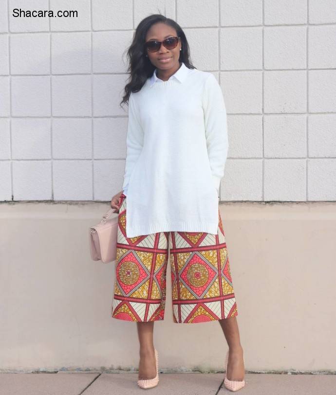 THE MUST-HAVE STYLISH ANKARA CULOTTES