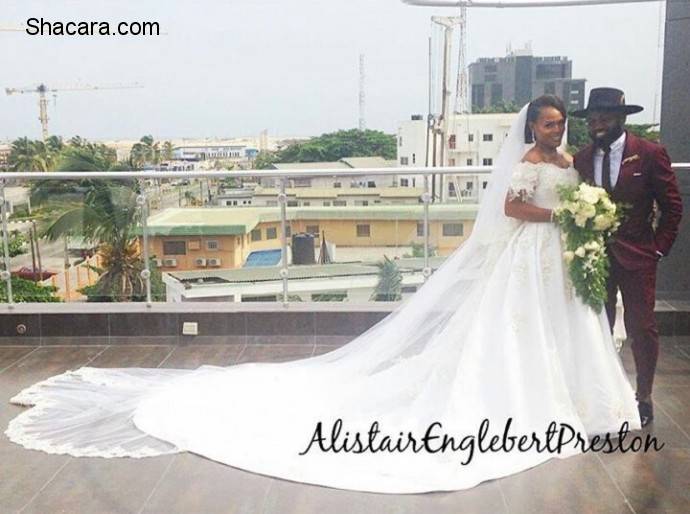 NOBEL IGWE AND CHIOMA OTISI’S WHITE WEDDING