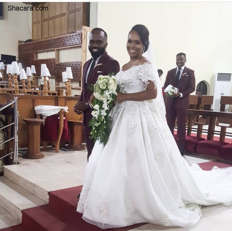 NOBEL IGWE AND CHIOMA OTISI’S WHITE WEDDING