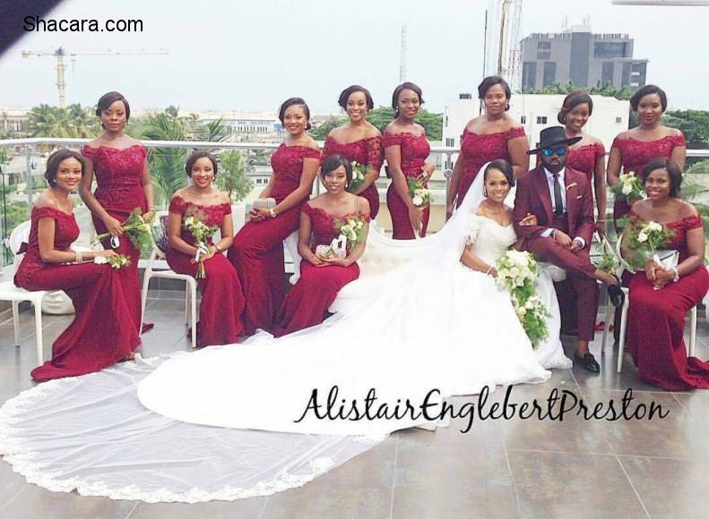 NOBEL IGWE AND CHIOMA OTISI’S WHITE WEDDING