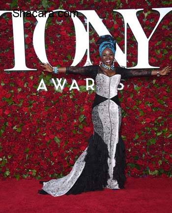 Red Carpet Glam! Cate Blanchett, Anna Wintour, Lupita Nyong’o, Uzo Aduba, More At The 70th Annual Tony Awards