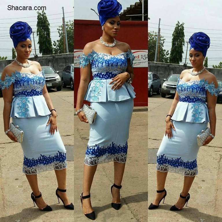 GLITZY LACE AND ANKARA ASO EBI STYLES YOU NEED TO SEE