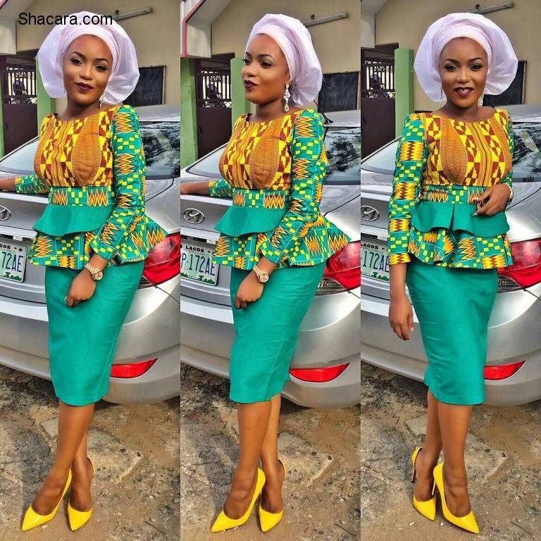 GLITZY LACE AND ANKARA ASO EBI STYLES YOU NEED TO SEE