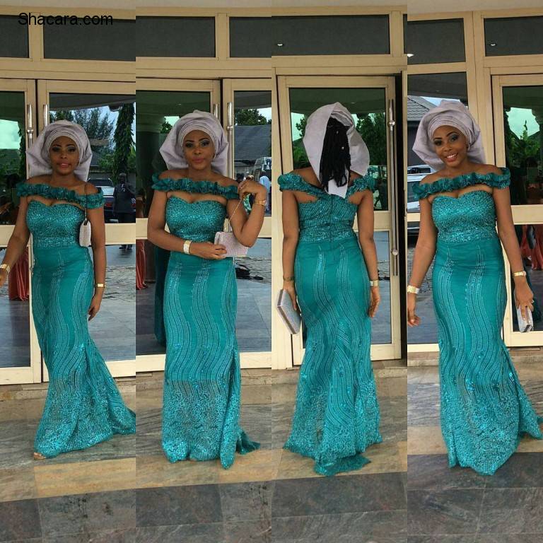 GLITZY LACE AND ANKARA ASO EBI STYLES YOU NEED TO SEE