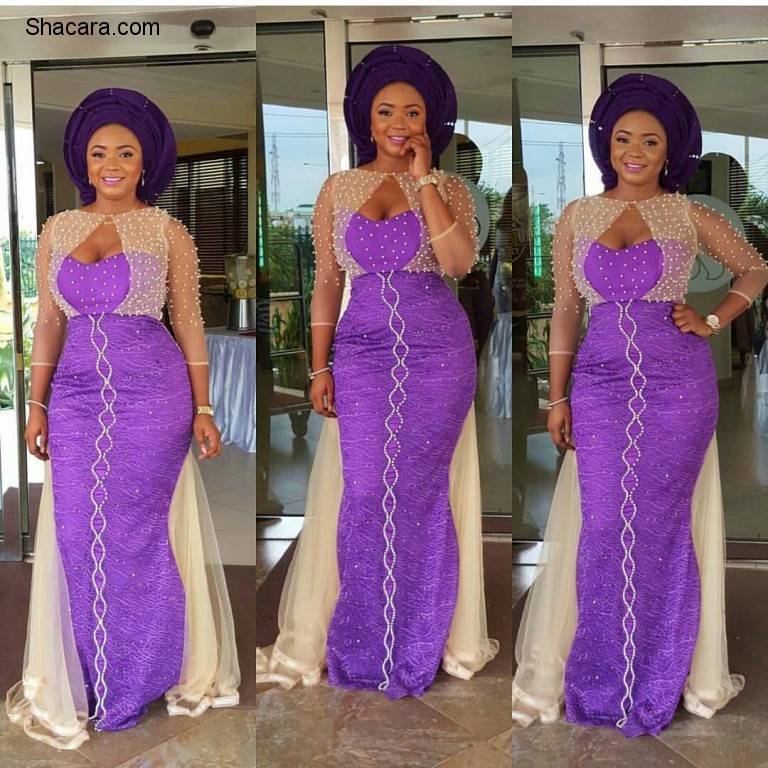 GLITZY LACE AND ANKARA ASO EBI STYLES YOU NEED TO SEE