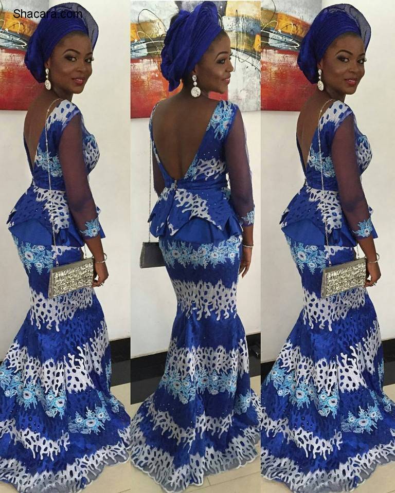 GLITZY LACE AND ANKARA ASO EBI STYLES YOU NEED TO SEE