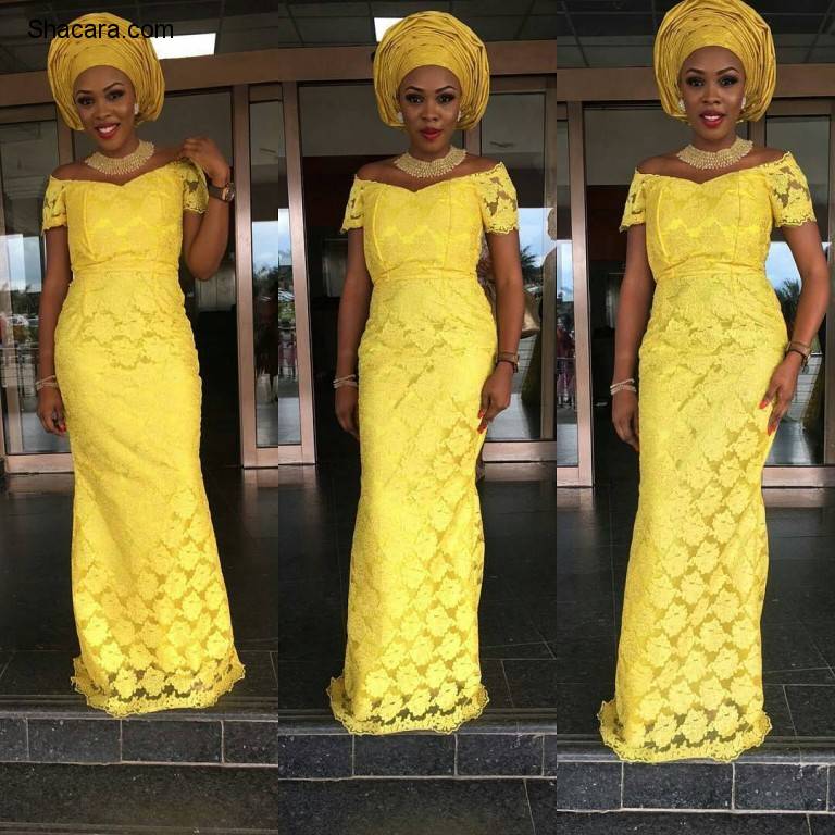 GLITZY LACE AND ANKARA ASO EBI STYLES YOU NEED TO SEE