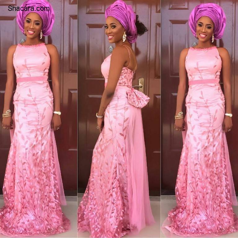 GLITZY LACE AND ANKARA ASO EBI STYLES YOU NEED TO SEE