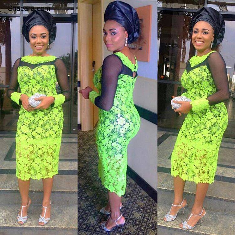 GLITZY LACE AND ANKARA ASO EBI STYLES YOU NEED TO SEE