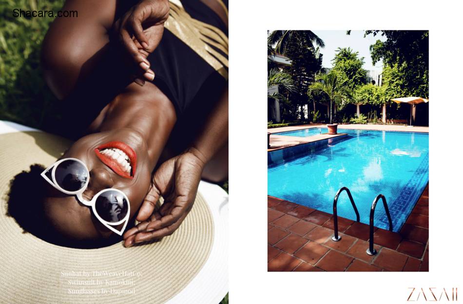 SIKA OSEI IS A SWIM SIREN FOR THE #ZAZAIIINFLUENCER SERIES