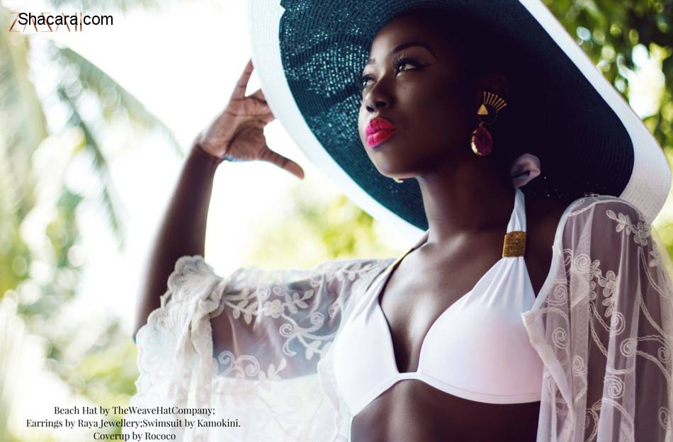 SIKA OSEI IS A SWIM SIREN FOR THE #ZAZAIIINFLUENCER SERIES