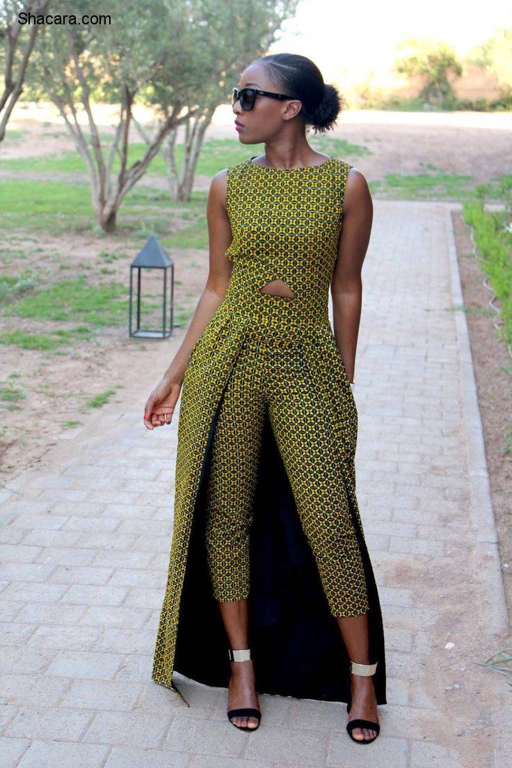 ANKARA STYLES FOR THE APPLE SHAPED BODY