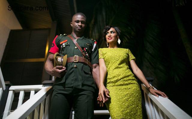 Love Is In The Air, Check Out Romantic Pre Wedding Pics By Sonia Ibrahim (Juliet Ibrahim Sister)