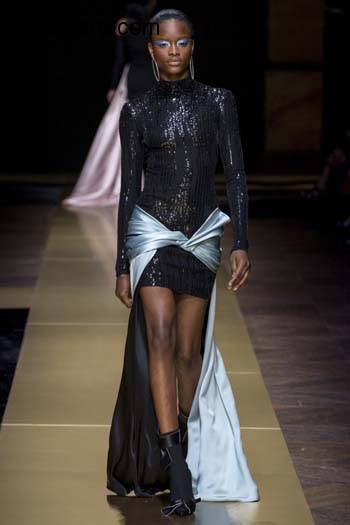 Fall 2016/2017 Paris Couture Week: Mayowa Nicholas, Bella Hadid, Irina Shayk, More Walk For Atelier Versace