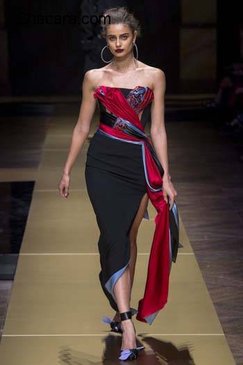 Fall 2016/2017 Paris Couture Week: Mayowa Nicholas, Bella Hadid, Irina Shayk, More Walk For Atelier Versace