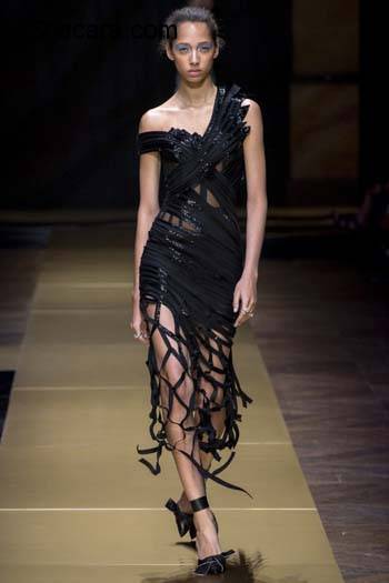 Fall 2016/2017 Paris Couture Week: Mayowa Nicholas, Bella Hadid, Irina Shayk, More Walk For Atelier Versace