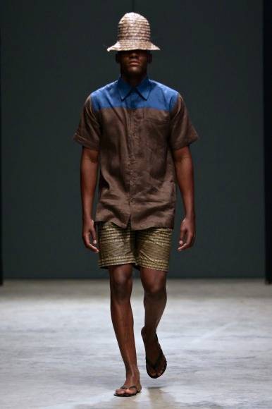 Martin Kadinda At South Africa Menswear Week 2016/2017: Cape Town