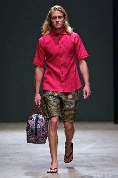 Martin Kadinda At South Africa Menswear Week 2016/2017: Cape Town