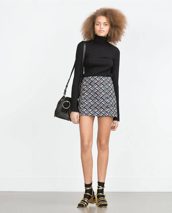 THE JACQUARD PATTERNED SKIRT YOU SHOULD TRY OUT