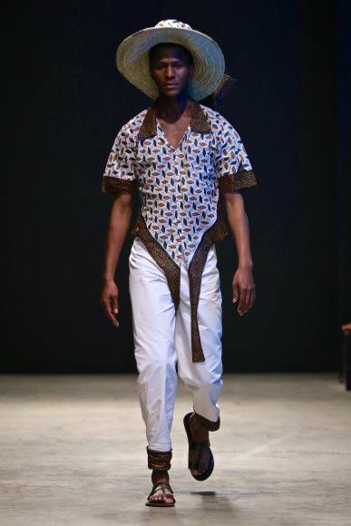 Mustafa Hassanali  At South Africa Menswear Week 2016/2017: Cape Town