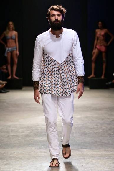 Mustafa Hassanali  At South Africa Menswear Week 2016/2017: Cape Town