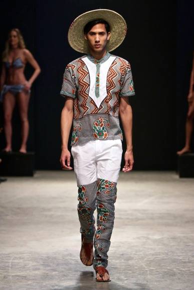 Mustafa Hassanali  At South Africa Menswear Week 2016/2017: Cape Town