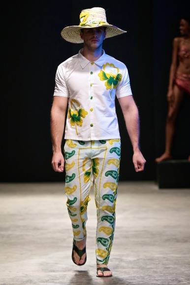 Mustafa Hassanali  At South Africa Menswear Week 2016/2017: Cape Town