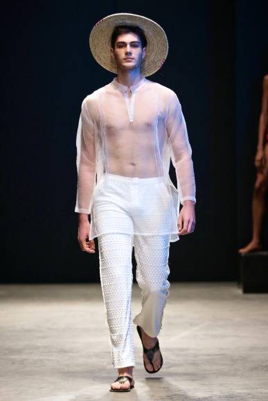 Mustafa Hassanali  At South Africa Menswear Week 2016/2017: Cape Town