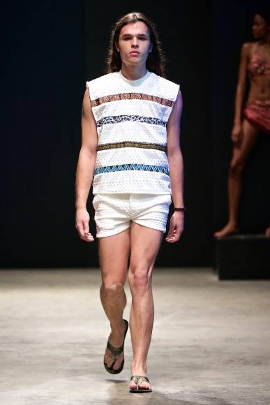 Mustafa Hassanali  At South Africa Menswear Week 2016/2017: Cape Town