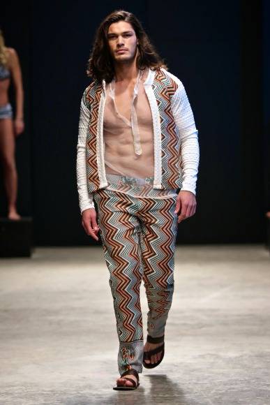 Mustafa Hassanali  At South Africa Menswear Week 2016/2017: Cape Town