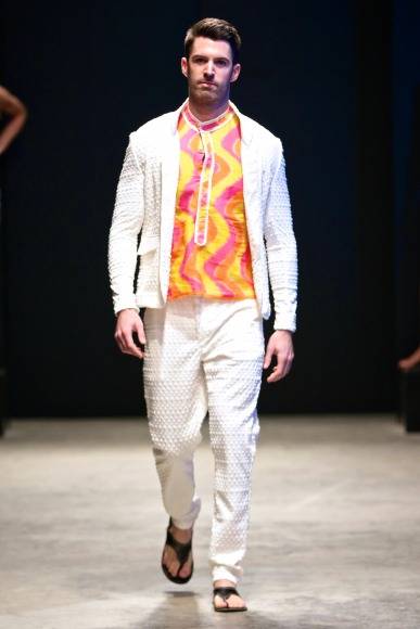 Mustafa Hassanali  At South Africa Menswear Week 2016/2017: Cape Town