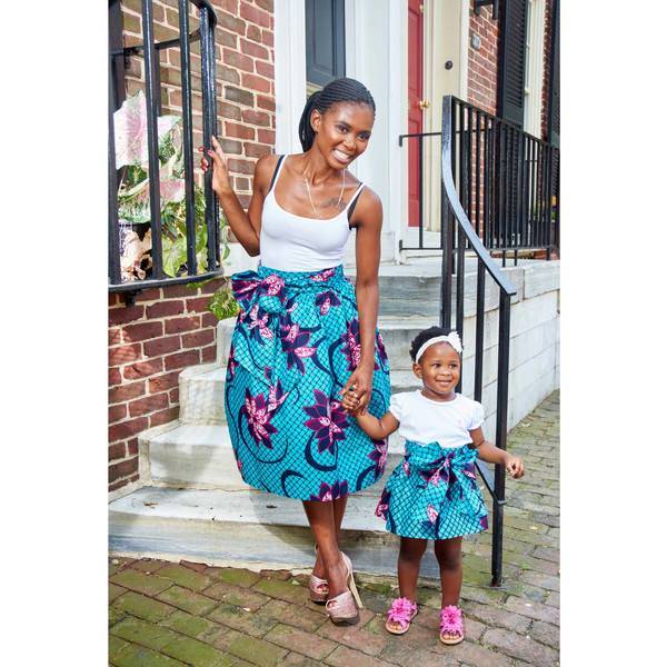 See All The Viral African Fashion Mother & Daughter/Son Images Breaking The Net