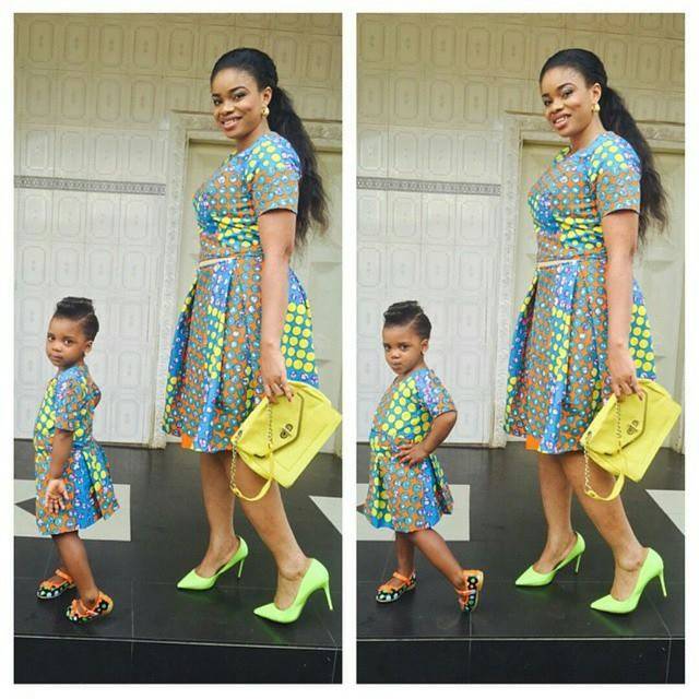 See All The Viral African Fashion Mother & Daughter/Son Images Breaking The Net