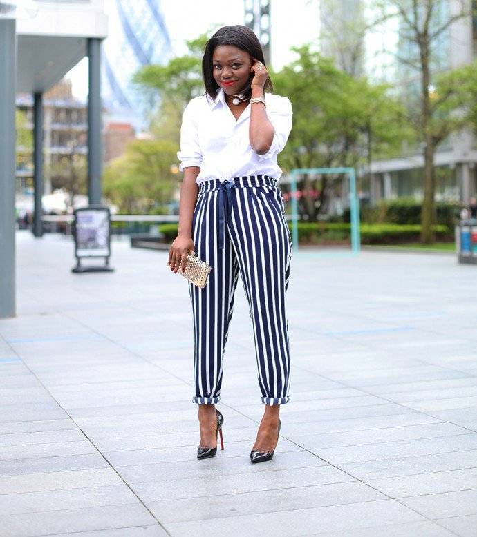 THE GENIUS WAYS TO WEAR STRIPES AT WORK