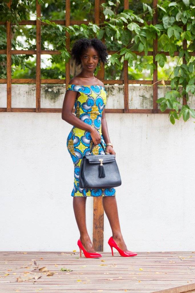 FRIDAY NIGHT STYLE: TRENDY ANKARA OFF-THE-SHOULDER PIECE