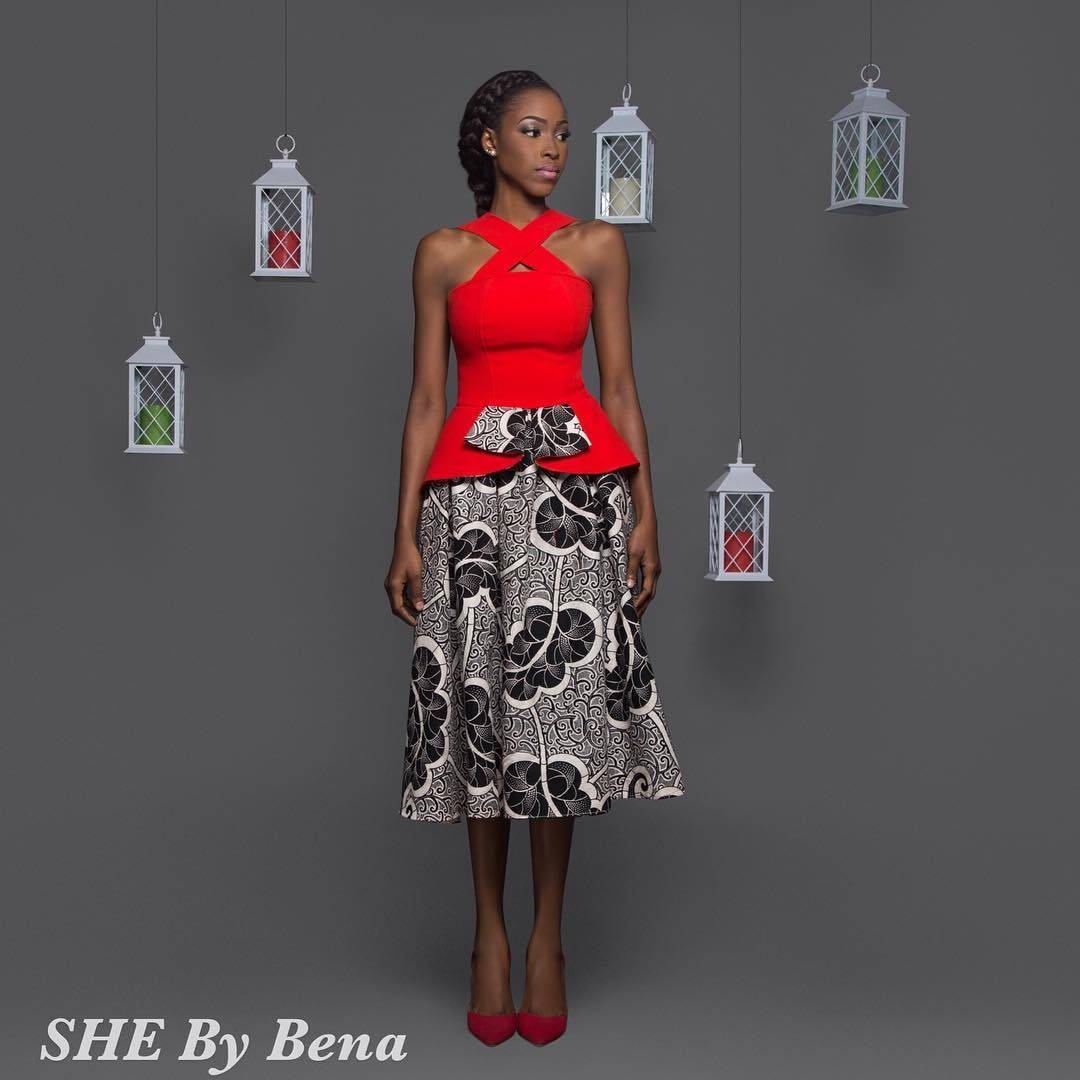 Ghana’s She By Bena Presents A Beautiful Monochrome Collection For 2016