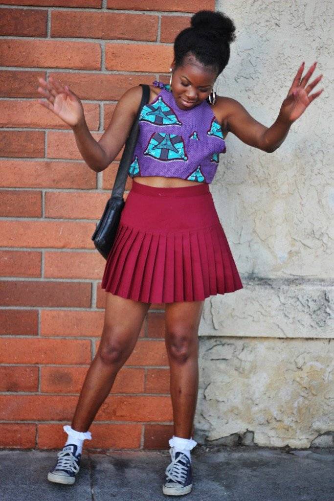 ANKARA AND SNEAKERS IS THE LATEST STYLE TREND IN AFRICAN FASHION