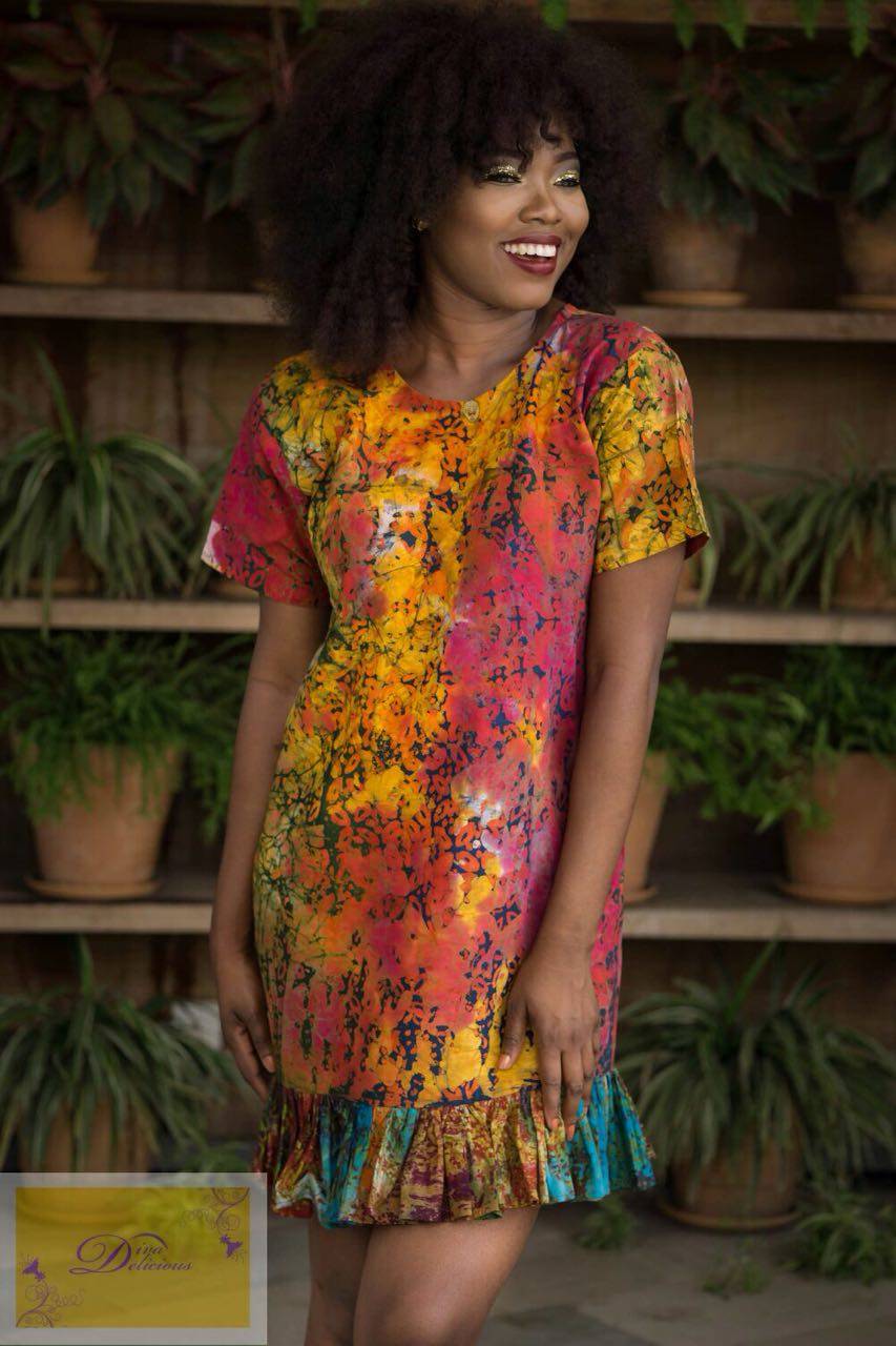 Ghana’s Diva Delicious Presents It’s Fabulous Batik Look Book ‘Anatomy Of Color’