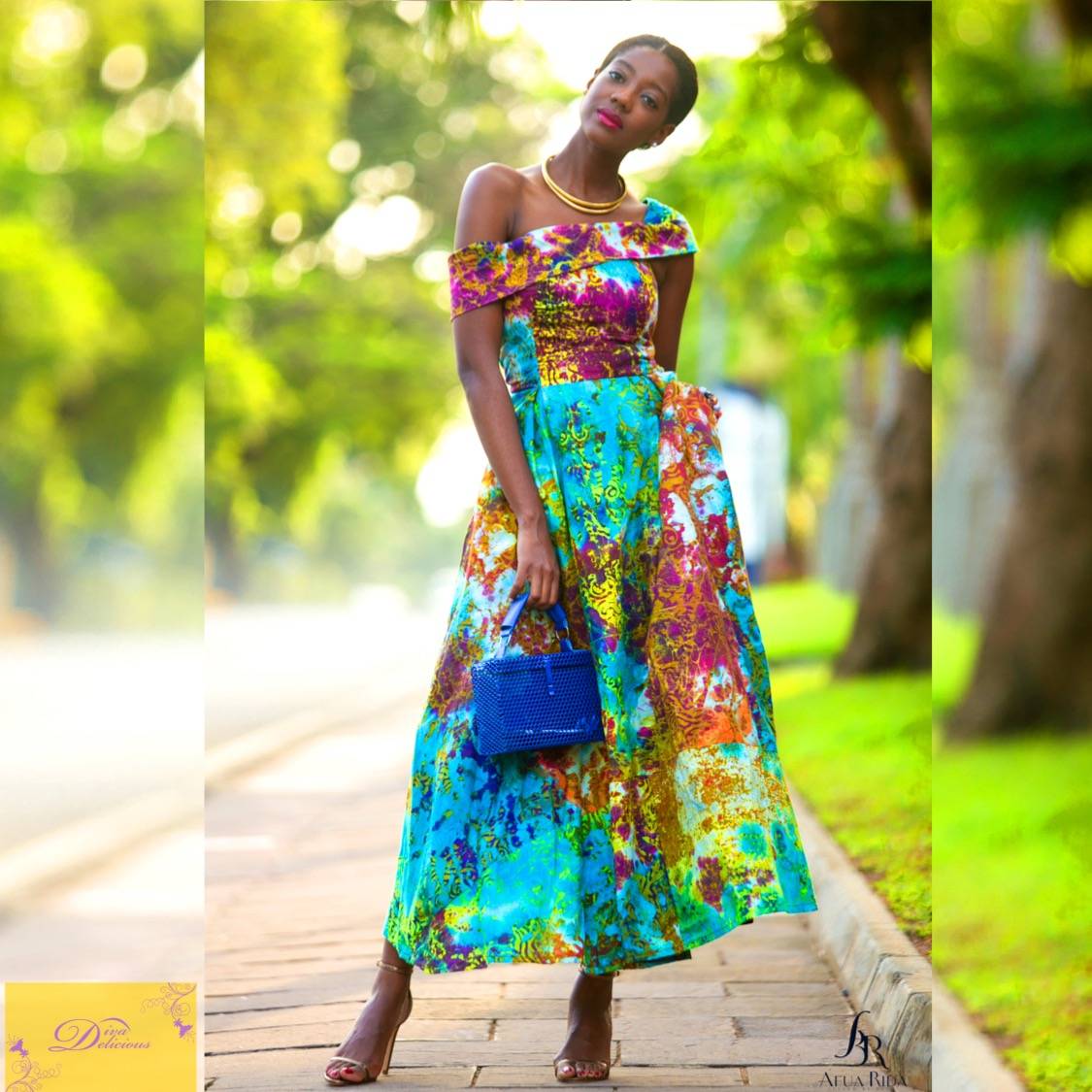 Ghana’s Diva Delicious Presents It’s Fabulous Batik Look Book ‘Anatomy Of Color’