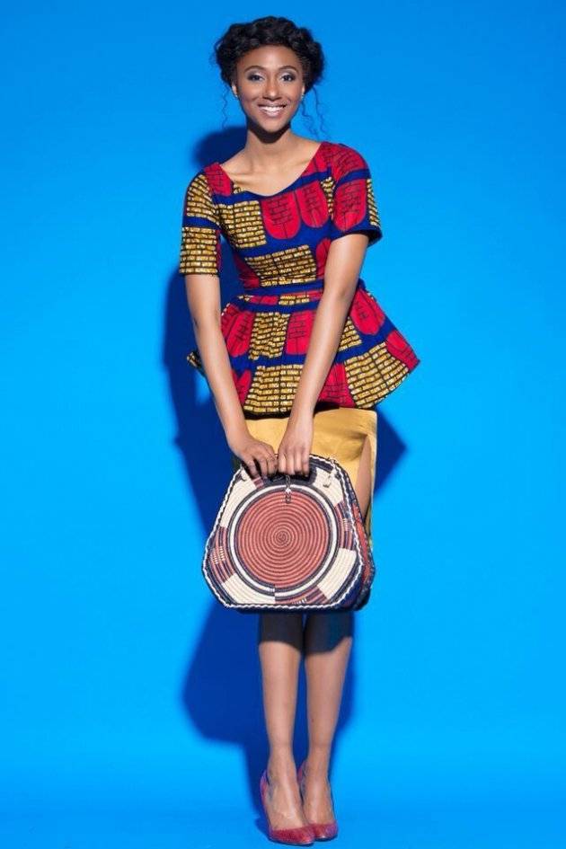 CATCH THE PEPLUM FEVER WITH THESE ANKARA STYLES