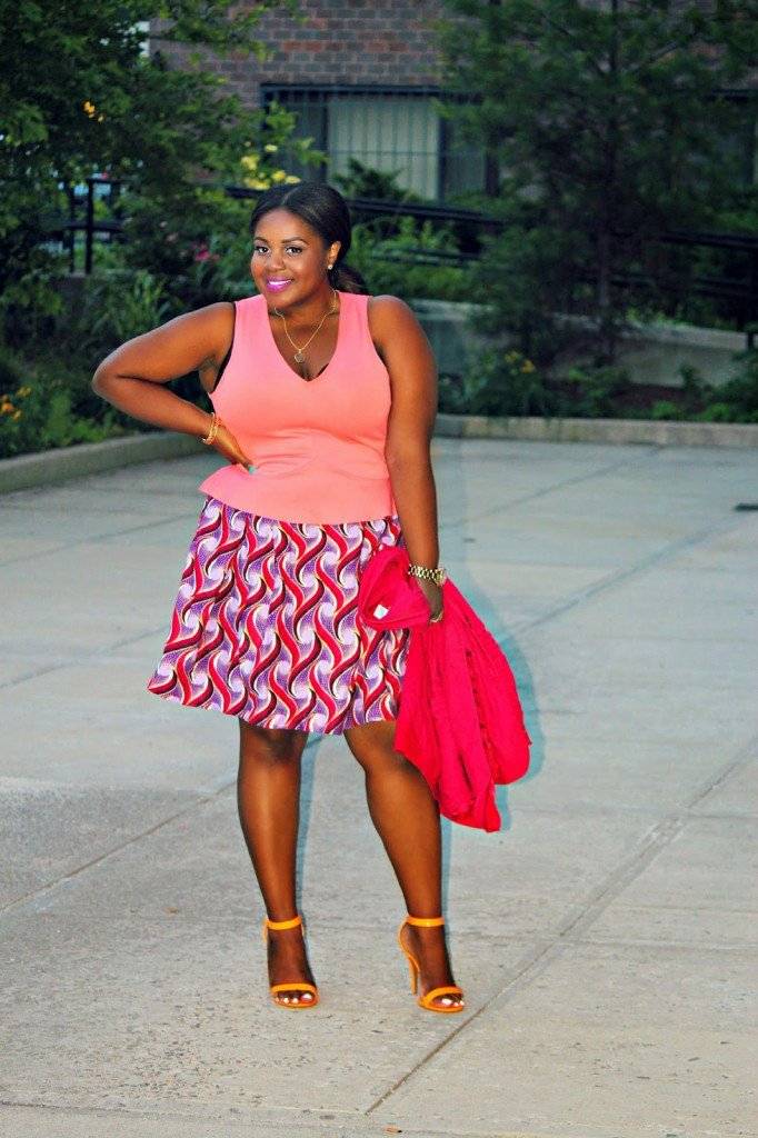 THE EXCUSES HAVE RUN OUT; ROCK THESE PLUS-SIZE SHORT ANKARA DRESSES