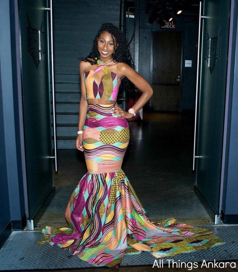 THE ANKARA MERMAID DRESS SHOULD BE YOUR LATEST ADDICTION