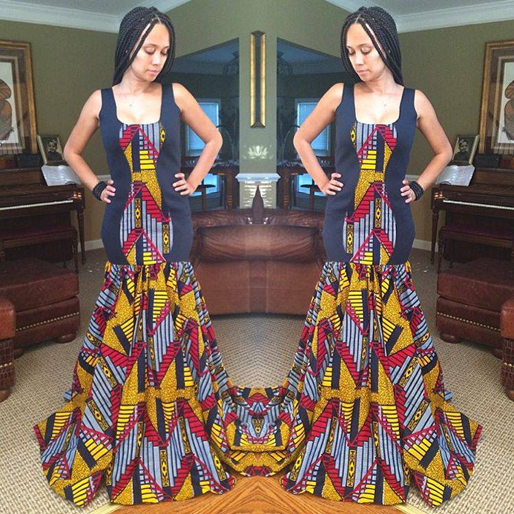 THE ANKARA MERMAID DRESS SHOULD BE YOUR LATEST ADDICTION