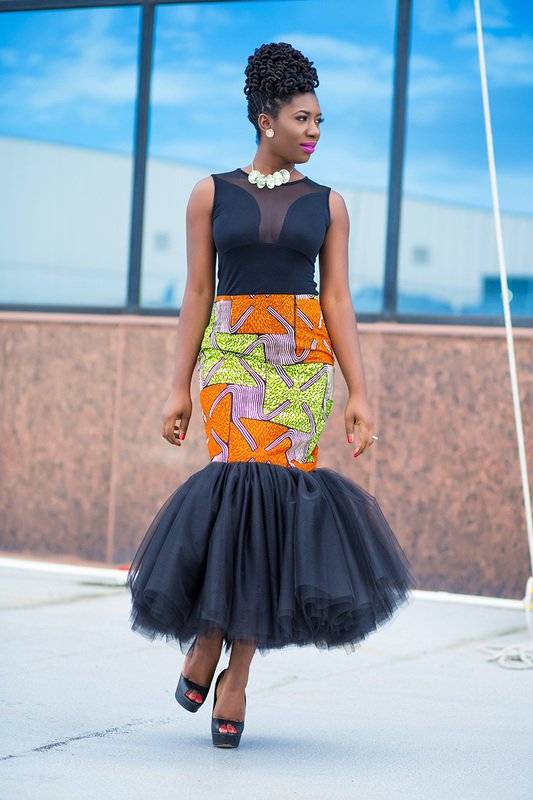 THE ANKARA MERMAID DRESS SHOULD BE YOUR LATEST ADDICTION