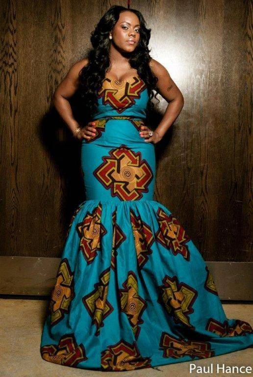 THE ANKARA MERMAID DRESS SHOULD BE YOUR LATEST ADDICTION