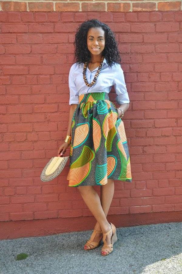 DIVERSE AFRICAN PRINT OUTFITS FOR MODERN LOOK AT THE OFFICE