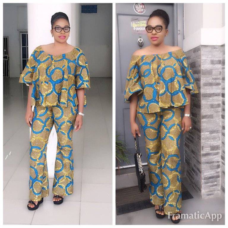 SIMPLE SEXY AND STUNNING ANKARA STYLES FOR THE FASHION LOVERS