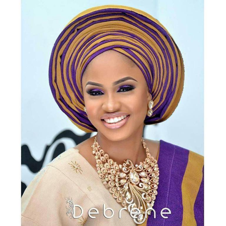 FABULOUS ASO OKE GELE PERFECT FOR THE STUNNING BRIDES