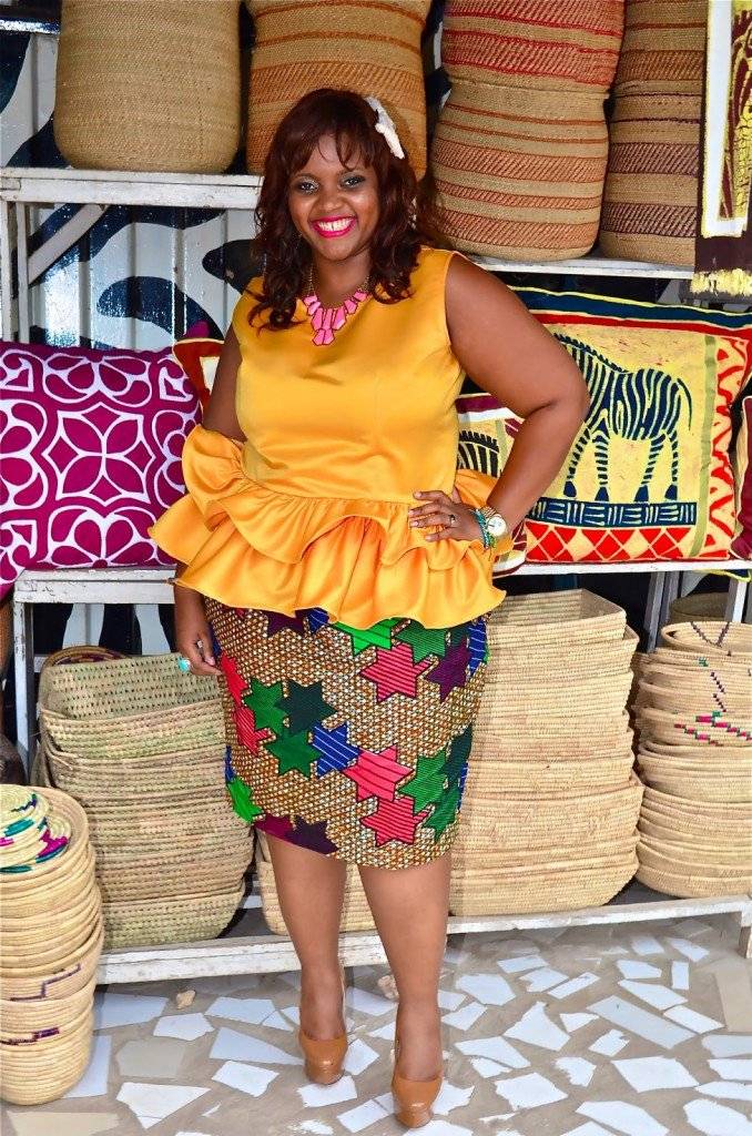 FLATTERING ANKARA STYLES FOR PLUS-SIZE BEAUTIES