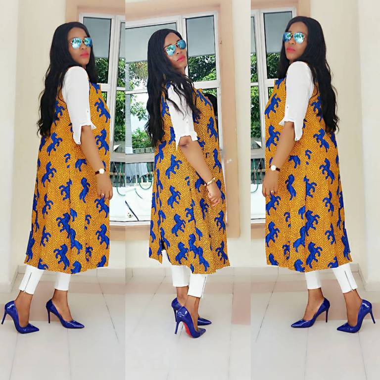 ANKARA KIMONO STYLE TO TRY THIS SEASON